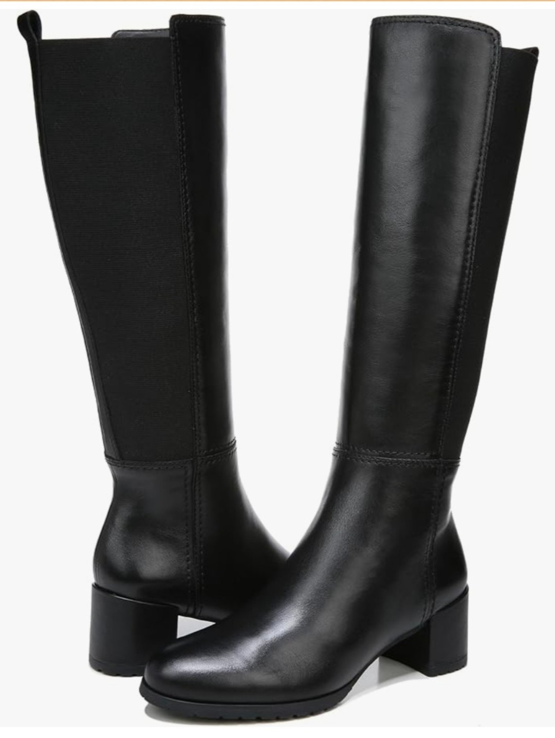 Nwt Naturalizer Brent Waterproof Knee High Boots - Black 7.5w
